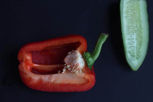 are red and green peppers bad for dogs