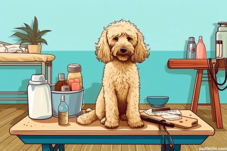 The Best Grooming Table for Goldendoodles (and what size) (2024 Update)