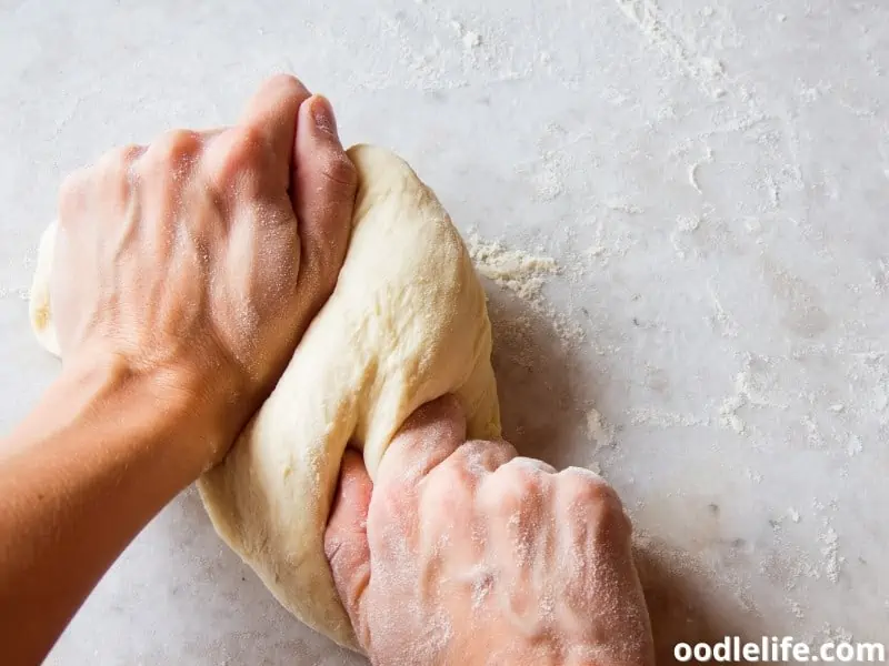 kneading dough