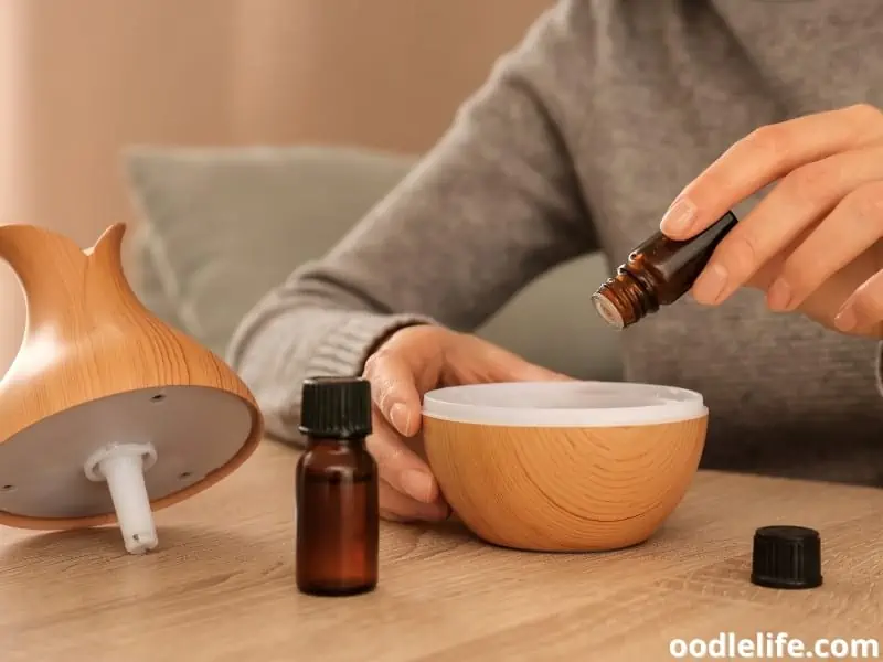 essential oils and diffuser