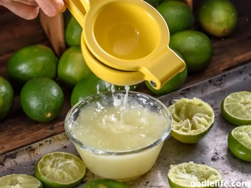 squeezed lime juice