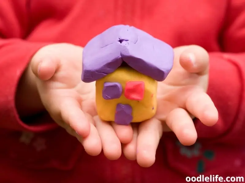 play-doh house