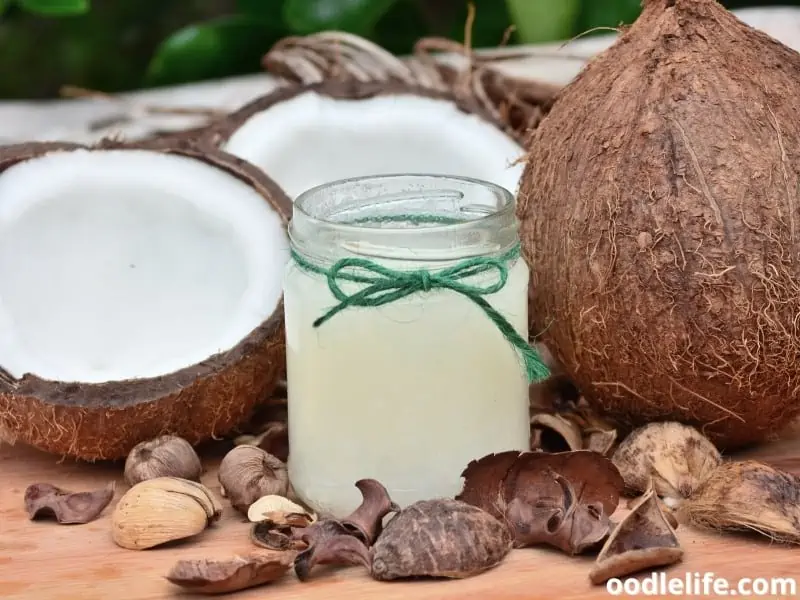 jar of coconut oil