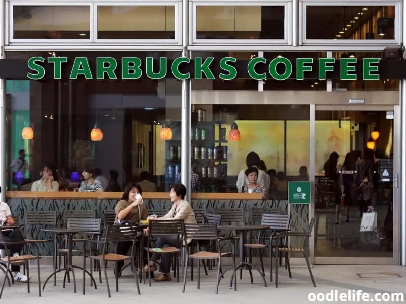 Starbucks coffee shop front