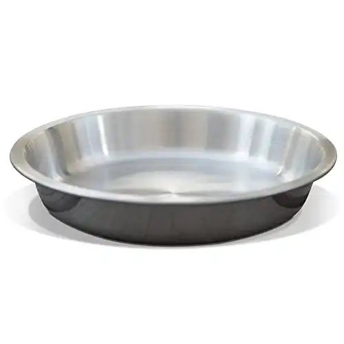 PetFusion Premium 304 Food Grade Stainless Steel Dog & Cat Bowls. Cat Bowls Shallow & Wide for Relief of Whisker Fatigue
