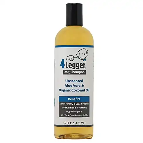 4Legger Unscented Aloe Dog Shampoo (16 fl oz)