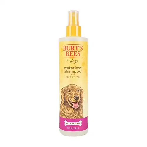 Burt's Bees for Dogs Natural Waterless Shampoo Spray with Apple and Honey | Dry Dog Shampoo for All Dogs and Puppies | Cruelty, Sulfate & Paraben Free, pH Balanced for Dogs - Made in USA, 10 ...