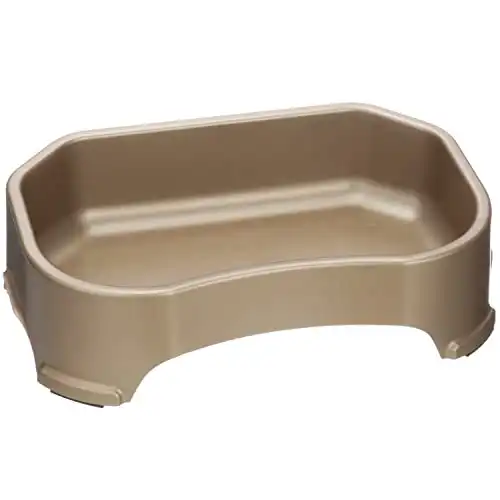 Neater Pet Brands Big Bowl - Extra Large Water Bowl for Dogs (1.25 Gallon Capacity) - Huge Over Size Pet Bowl - Champagne