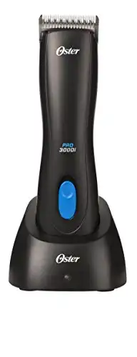 Oster Pro 3000i Cordless Pet Clippers with Size 10 CryogenX Blade (078003-100-000)