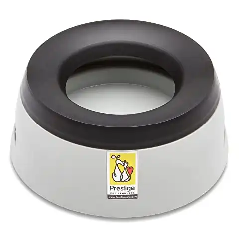 Road Refresher by Prestige Pets, The No-Spill, Slobber Stopper Dog Water Bowl Dispenser, The Neater Water Dispenser Dish for Home & Travel, No Messy Splashes, Spilling or Drips for Dogs & Cats