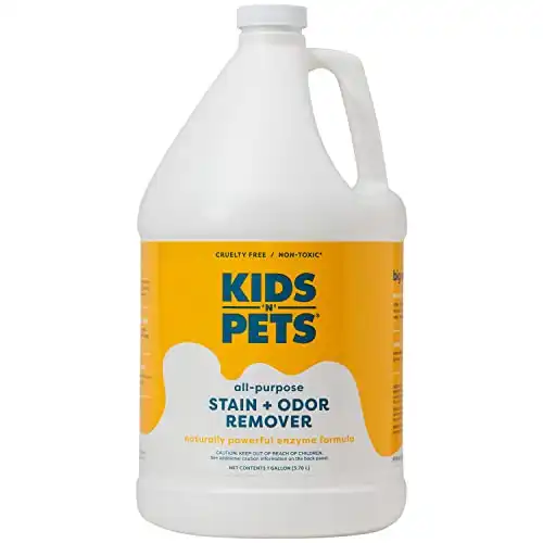 KIDS 'N' PETS - Instant All-Purpose Stain & Odor Remover 128 fl oz (Packaging May Vary) - Permanently Eliminates Tough Stains & Odors Even Urine Odors - No Harsh Chemicals, Non-Toxic...