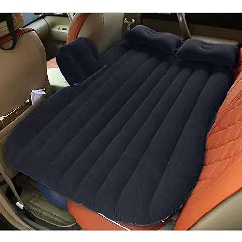 Heavy Duty Car Travel Inflatable Mattress Car Inflatable Bed SUV Back Seat Extended Mattress