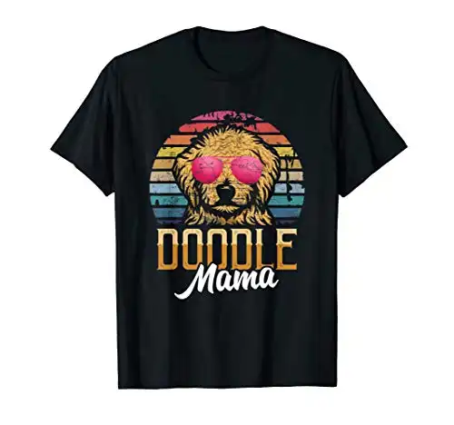 Doodle Mama Gift Goldendoodle Mom Goldendoodle Gift T-Shirt