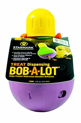 Starmark Bob-A-Lot Interactive Pet Toy, Large