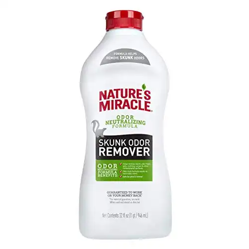 Nature's Miracle Skunk Odor Remover 32 Ounces, Odor Neutralizing Formula