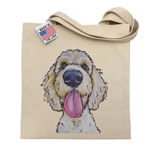 Goldendoodle Tote Bag, Golden Doodle Gifts, Labradoodle Gifts