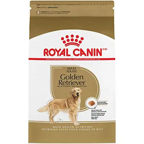 Royal Canin Golden Retriever Adult Breed Specific Dry Dog Food, 30 Pounds. Bag