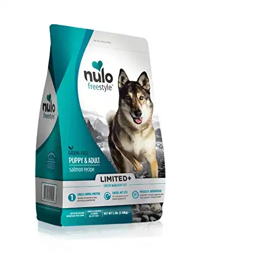 Nulo Freestyle Limited Ingredient All Breed Dog Food, Premium Allergy Friendly Adult & Puppy Grain-Free Dry Kibble Dog Food, Single Animal Protein with BC30 Probiotic for Healthy Digestive Support
