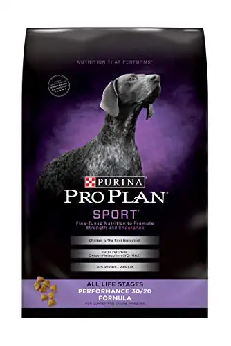 Purina Pro Plan SPORT 30/20 High Protein, High Calorie Dog Food, Chicken and Rice Dog Food - 37.5 lb. Bag