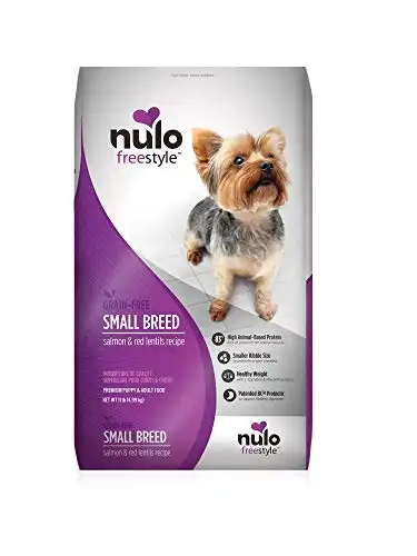 Nulo Small Breed Grain Free Dry Dog Food With Bc30 Probiotic (Salmon And Red Lentils Recipe, 11B Bag)