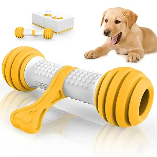 PETGEEK Interactive Dog Toys Automatic, Dog Interactive Toys for Boredom, Enrichment Dog Puzzle Toys for Entertainment with Upgraded TPU Material, USB Rechargeable Dog Toys for Medium Large Dogs