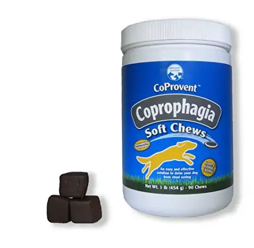 Coprovent Coprophagia- Prevents Your Dog From Eating Stool- 1 Pound Of Highly Concentrated Soft Chews- Great Value