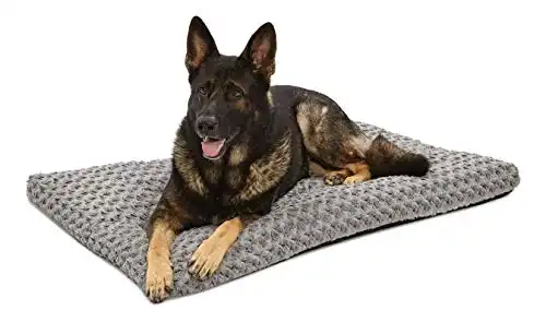 MidWest Homes for Pets Deluxe Dog Beds | Super Plush Dog & Cat Beds Ideal for Dog Crates | Machine Wash & Dryer Friendly, 1-Year Warranty