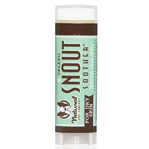Natural Dog Company Snout Soother Trial Stick (0.15 oz) | Dog Nose Balm for All Breeds and Sizes | Protects and Heals Chapped, Rough, and Dry Noses | Vegan and Organic Skin Soother for Canine Snouts