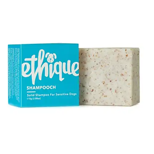 Ethique Shampooch Unscented Solid Dog Shampoo for Sensitive Dogs - Plastic-Free, Vegan, Cruelty-Free, Eco-Friendly, 3.88 oz (Pack of 1)