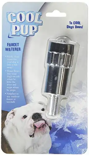 Cool Pup™ Faucet Waterers—Unique and Innovative Outdoor Faucet Attachments That Make It Easy to Offer Dogs Cool, Fresh Water Even When They're Outside Alone