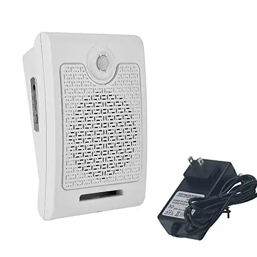 Power Sound Wall Speaker Wall Mount High Power Sensitive PIR Motion Sensor Voice Programmable Speaker Motion Sensor Sound Player