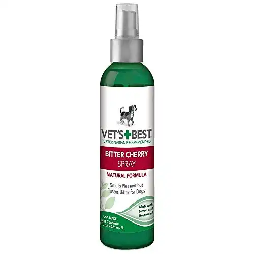Vet's Best Bitter Cherry Spray No Chew Dog Deterrent, 7.5 oz