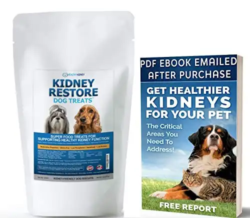 Kidney Restore Dog Treats: Restorative Dog Treats for Kidney Issues, Low Protein Dog Treats for Any Kidney Diet Dog Food, Special Renal Treats for Supporting Good Kidney Health for Dogs. Best Treat!