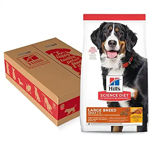 Hill's Science Diet Dry Dog Food, Adult, Large Breed, Chicken & Barley Recipe