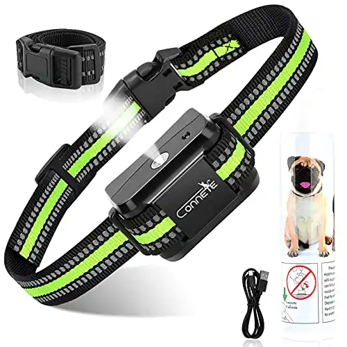 Auto Citronella Bark Collar for Dogs, [NO Refill NO Remote] Waterproof Spray Dog Training Collar, No Shock Humane Citronella Dog Barking Collars, Safer Rechargeable Anti Barking Collar for L/M/S Dogs