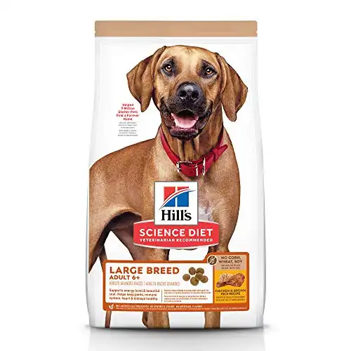 Hill's Science Diet Adult No Corn, Wheat or Soy Large Breed Dry Dog Food, Chicken Recipe, 30 lb Bag