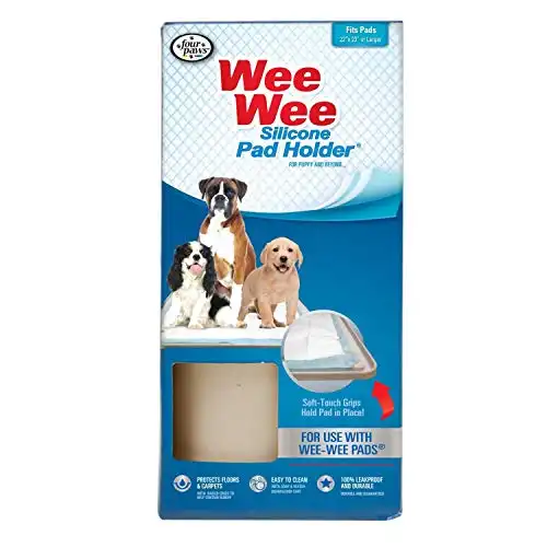 Four Paws Wee-Wee Silicone Dog Housebreaking Pad Holder Layer 1 Count