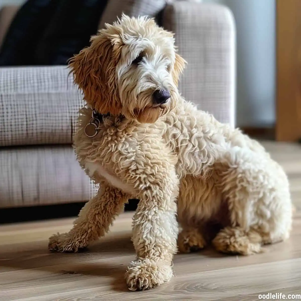 If your Goldendoodle is itching, it could be fleas or ticks. 